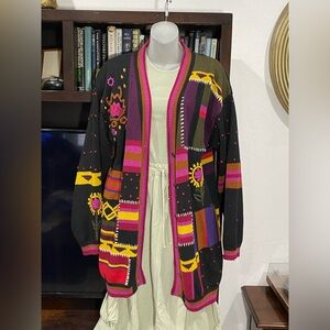 Vintage Knitted/Crocheted Sweater